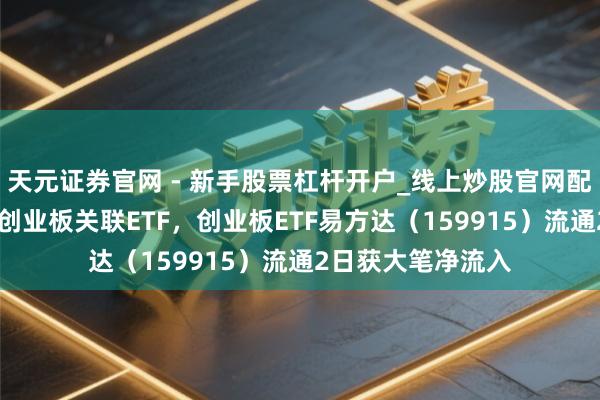 天元证券官网 - 新手股票杠杆开户_线上炒股官网配资注册 资金回流创业板关联ETF，创业板ETF易方达（159915）流通2日获大笔净流入